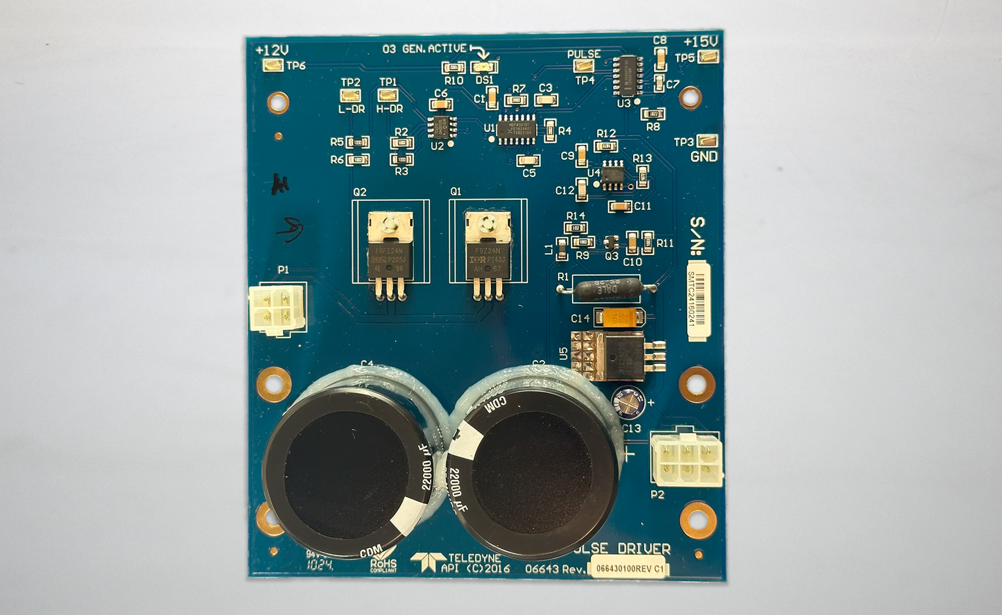 PCA, OZONE PULSE DRIVER, 250 HZ (PA)