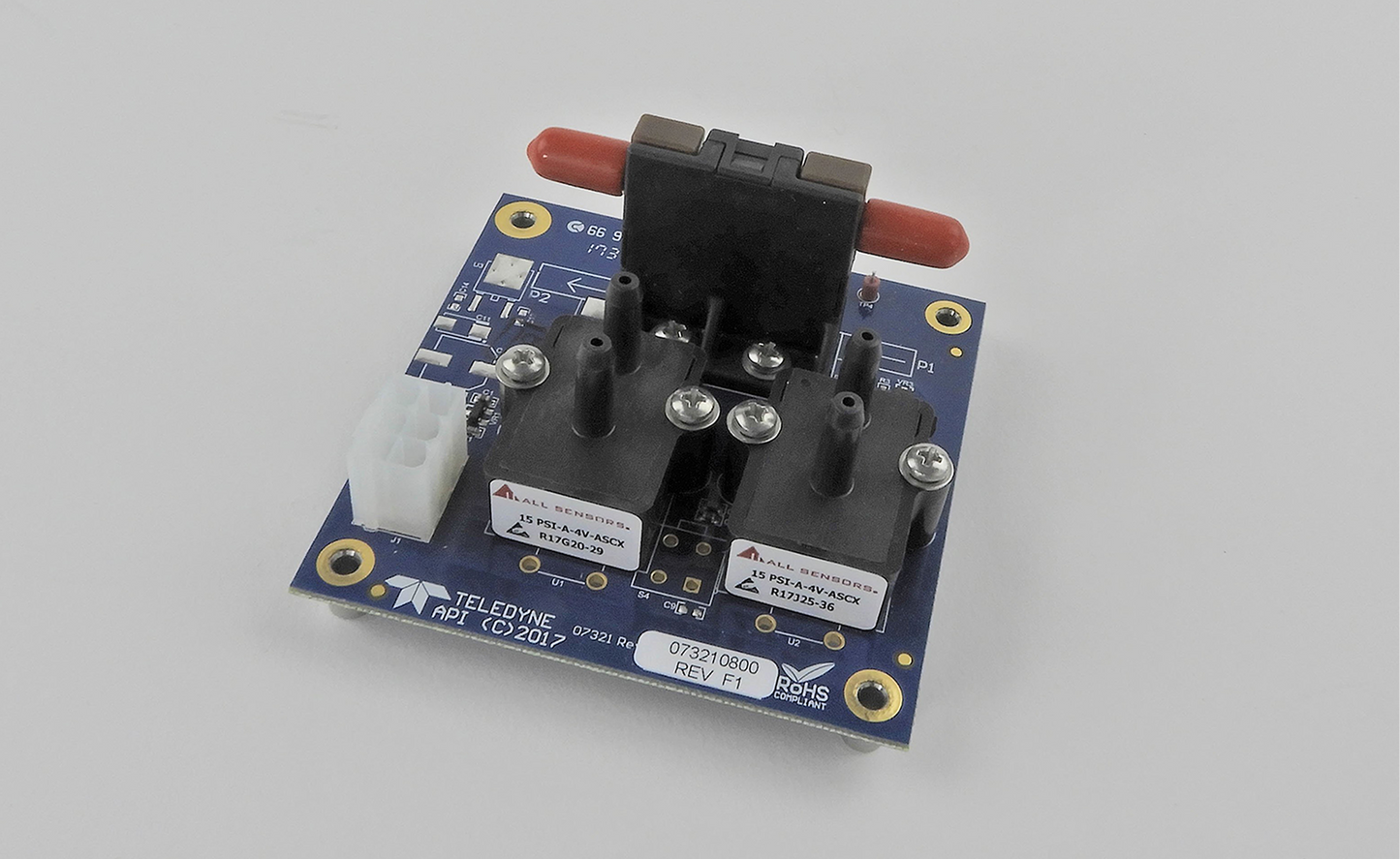 PCA, PNEUMATIC SENSOR BOARD, 15PA, 15PA, 1LPM, (PA)
