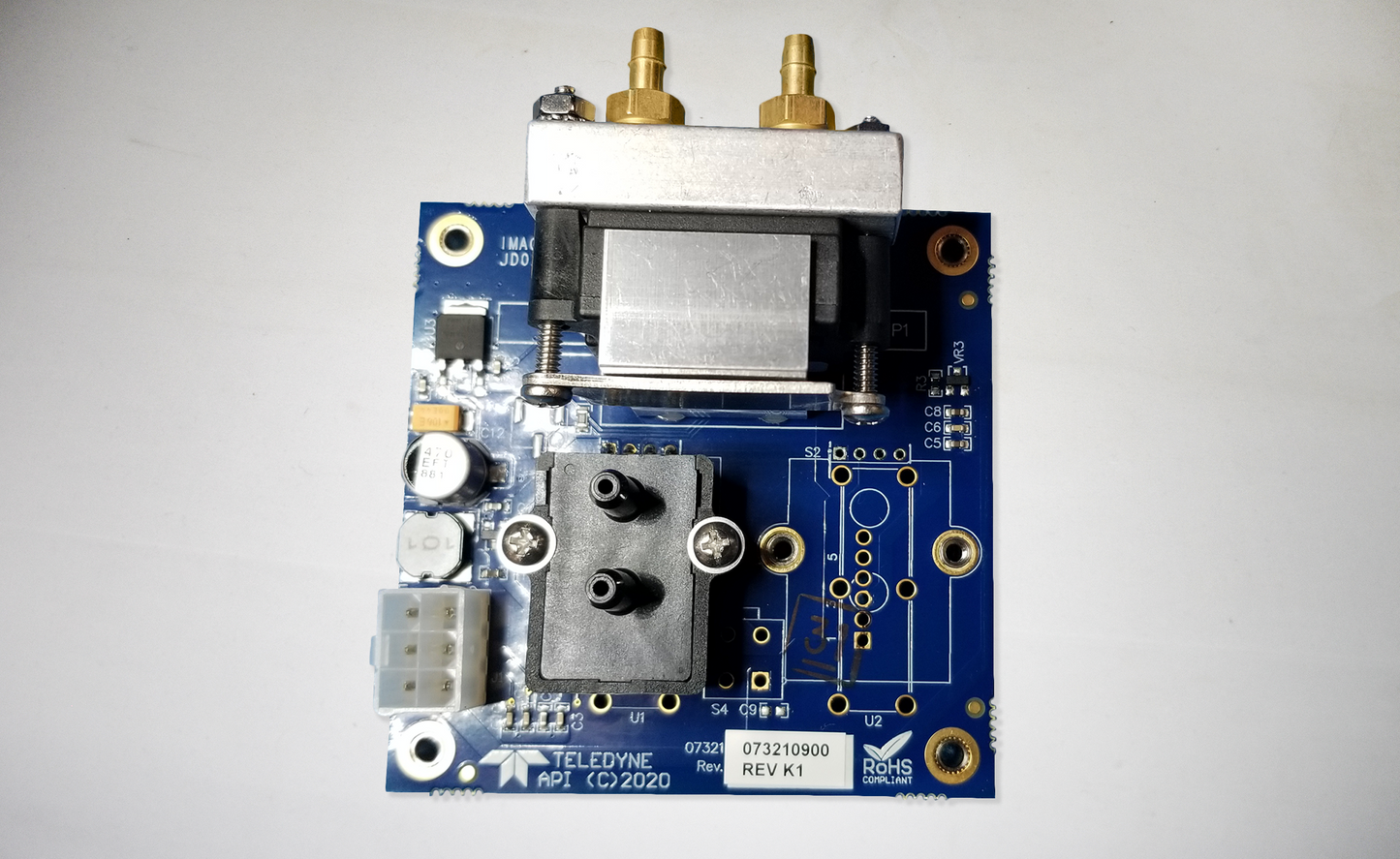 PCA, PNEUMATIC SENSOR BOARD, 15PA, 6LPM (TK)