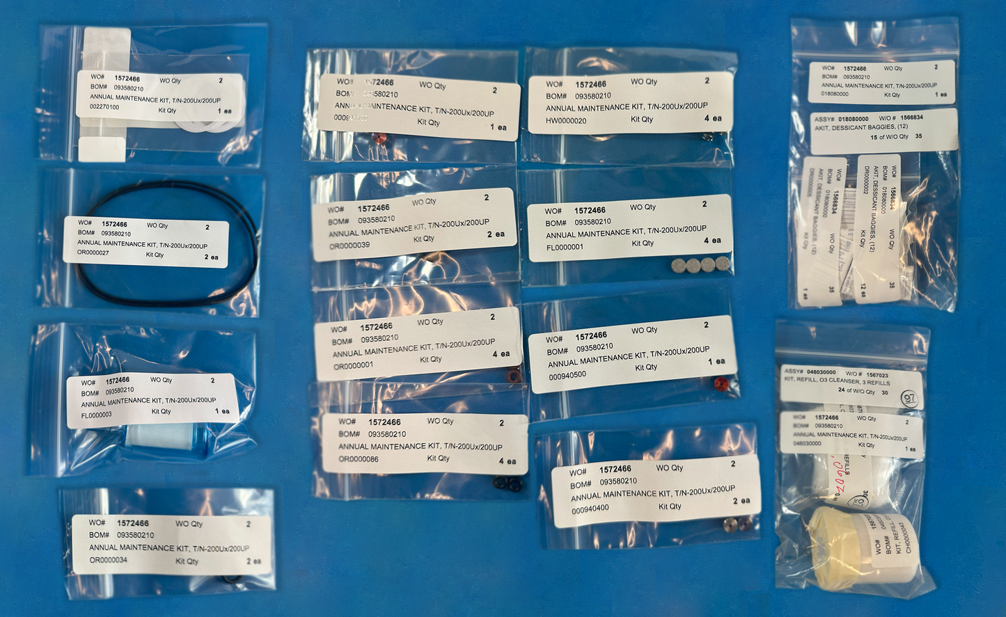 ANNUAL MAINTENANCE KIT, T/N-200UX/200UP