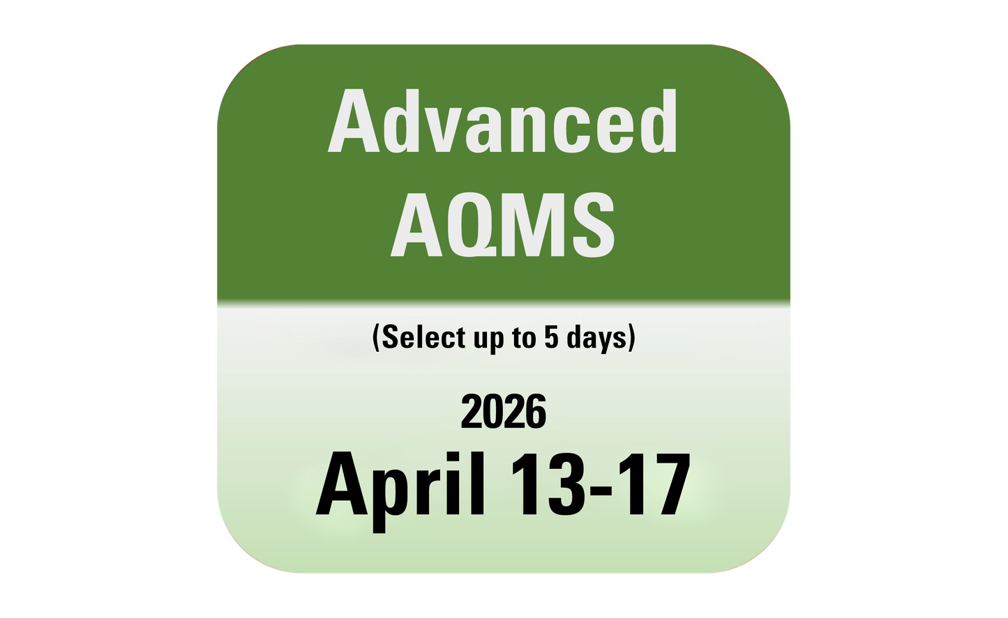 Advanced AQMS Instrument Training (Per Day)