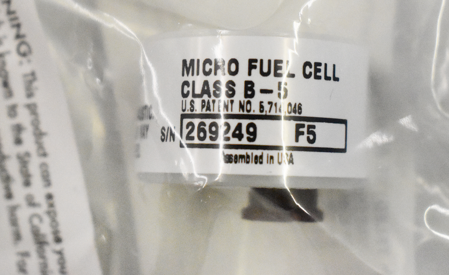 MICRO-FUEL CELL, CLASS B-5