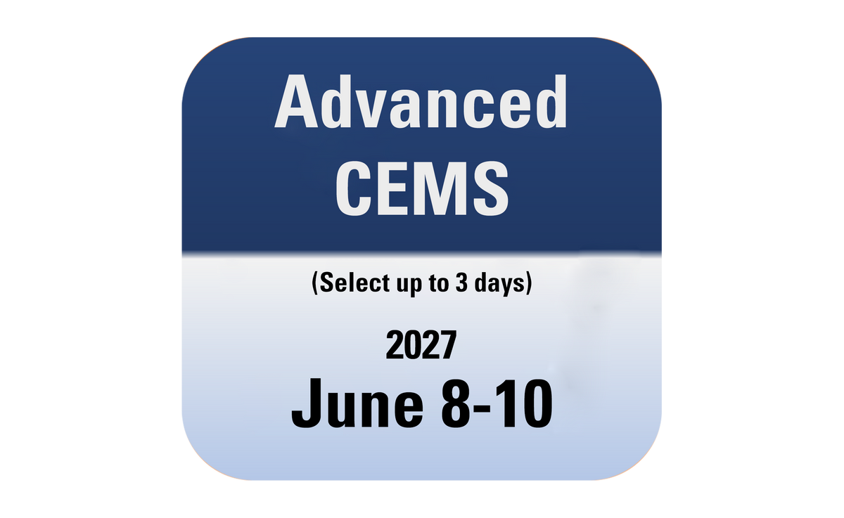 Advanced CEMS Instrument Training (Per Day)