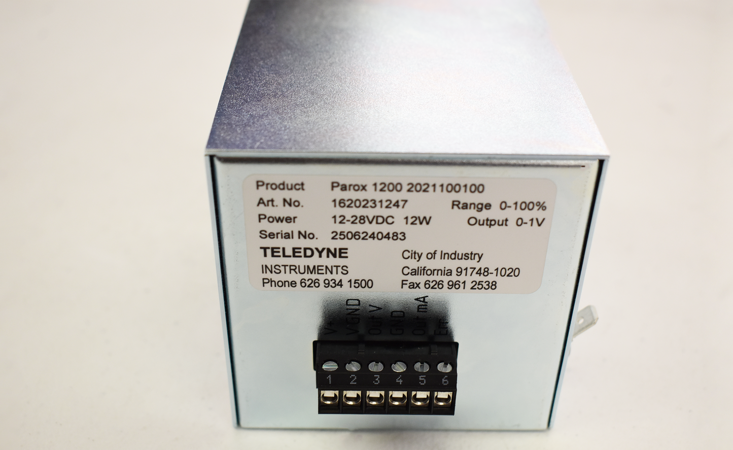 SENSOR PARAMAGNETIC 0-100% (FM, ATEX, IECEX)