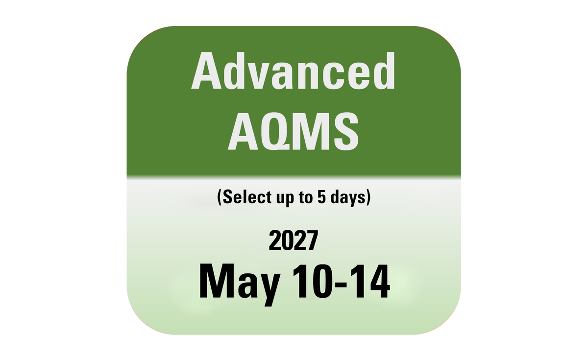 Advanced AQMS Instrument Training (Per Day)