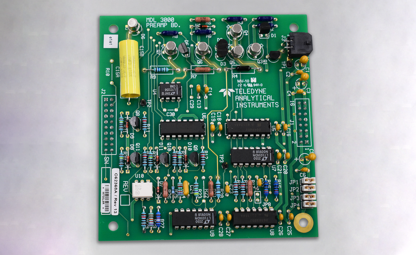 PCB ASSY TRACE PREAMP 3000 (TA, TB, TAC, TBC, FM, ATEX & IECEX)