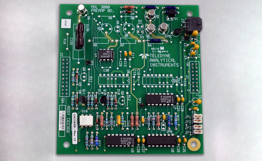 PCB ASSY PERCENT PREAMP 3000 (PA, PB, PAC, PBC, FM, ATEX & IECEX)