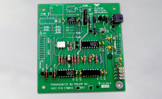 PCB ASSY PARAMAGNETIC PREAMP (MA, MB, FM, ATEX & IECEX)