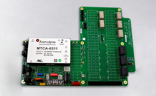 BACK PANEL PCB ASSY MDL 2020