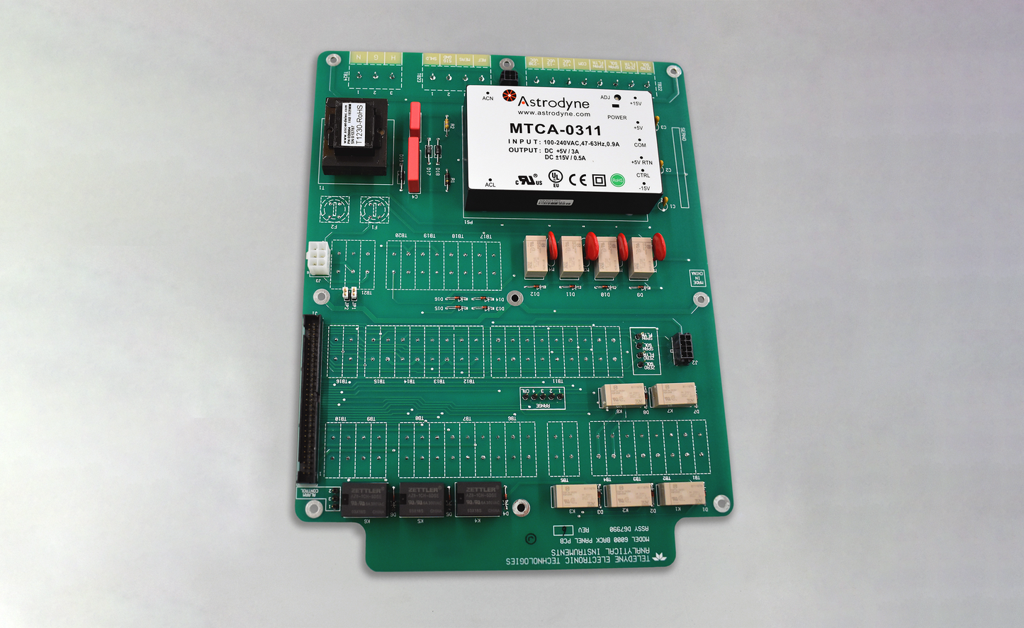 PCB ASSY MDL 6000 BACK PNL(B & EX D)