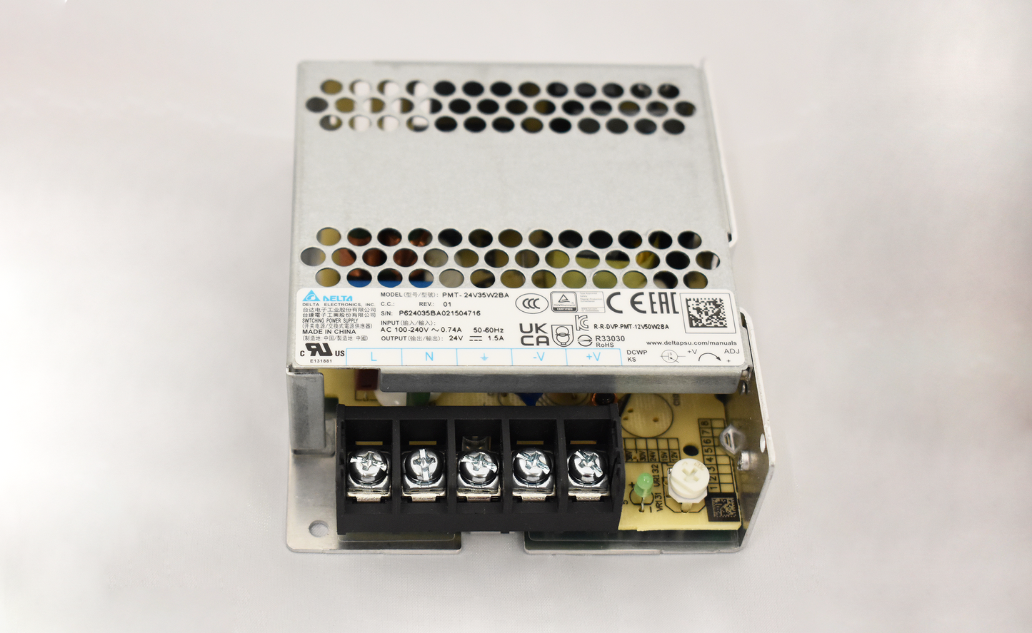 AC/DC POWER CONVERTER (IF AC POWER SUPPLIED)